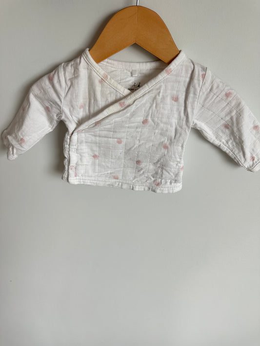 Aden + Anais Newborn Side Snap Long Sleeve / 0m
