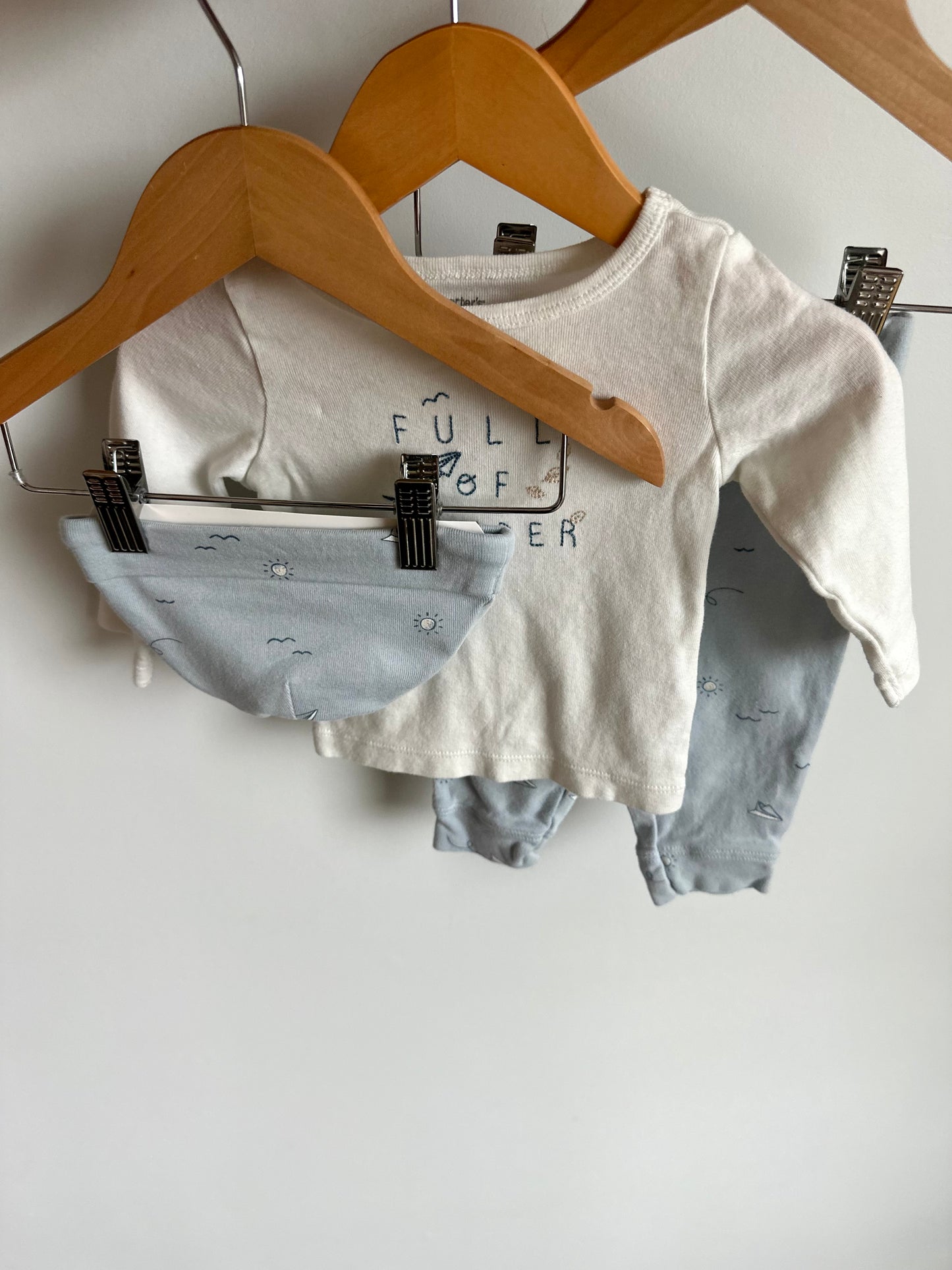 Full of Wonder Top, Pants and Toque Set / 6m