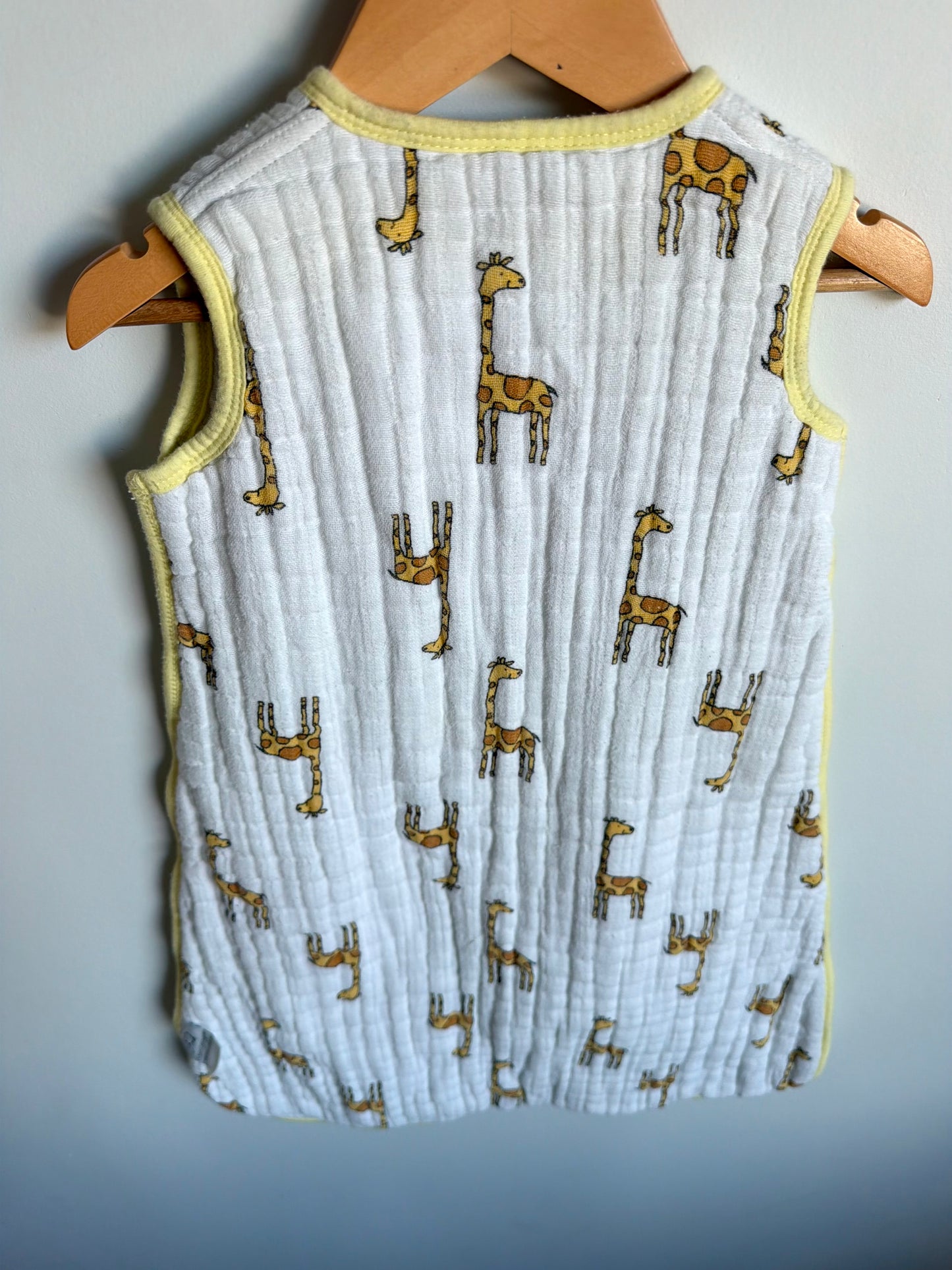 Giraffe Cotton Sleep Sack / 0-6m
