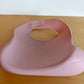 Pink Silicone Bib