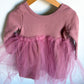 Made in Canada Rouge Tulle Dress / 3T