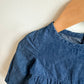 Chambray Long Sleeve Flowy Top / 9m