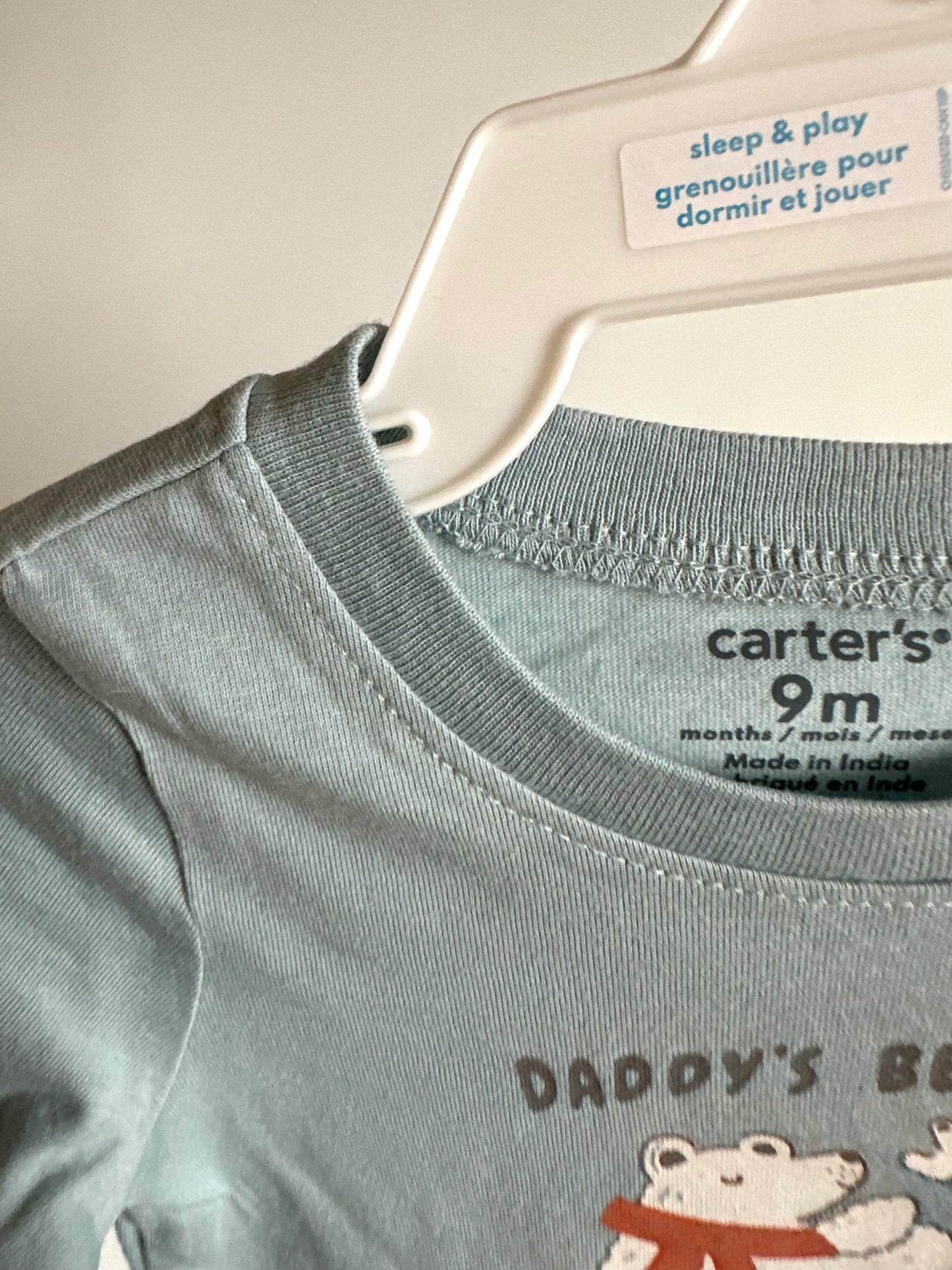 Daddy's Beary Best Buddy Bodysuit (With Tags) / 9m