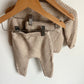 Oat Knit Cardigan, Pants  Toque Set / 9m