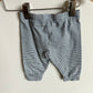 Gap Organic Blue Striped Pants / 3-6m