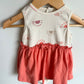 Peach Sunshine Bodysuit Dress / 6m