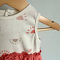 Peach Sunshine Bodysuit Dress / 6m
