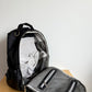 Itzy Ritzy Black "Herringbone Boss" Backpack Diaper Bag (No Shipping)