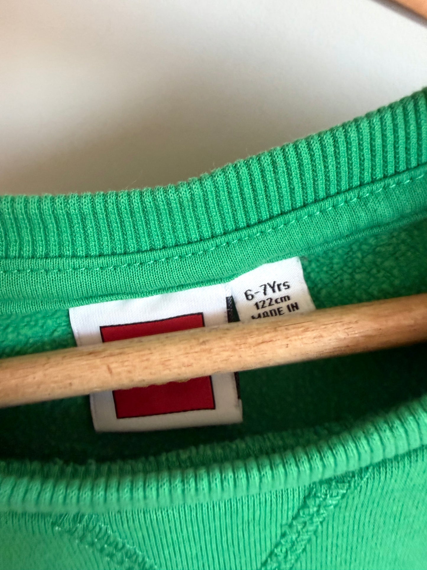 Green Ninjago Crewneck / 6-7 years