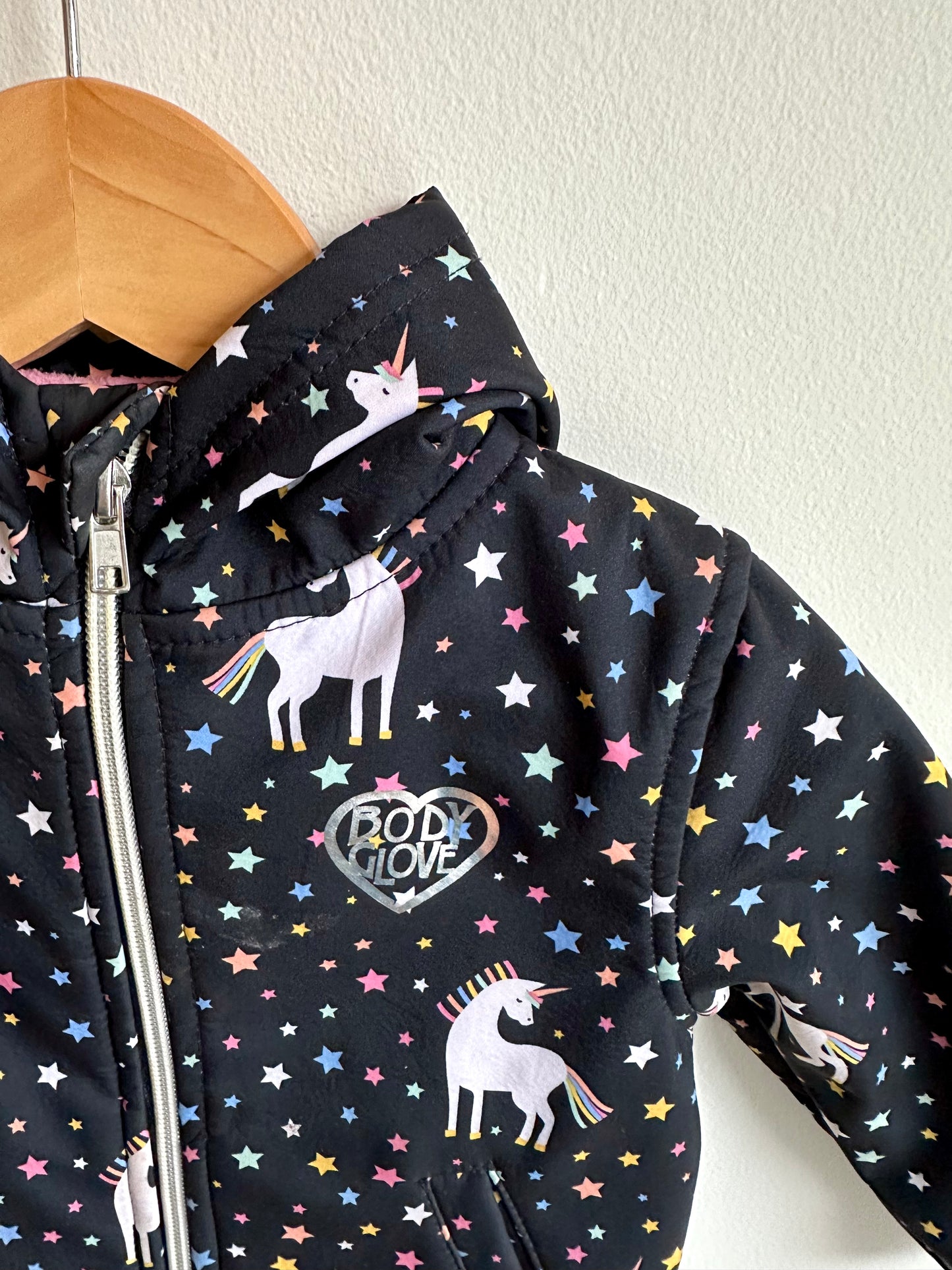 Unicorn Hooded Coat / 2T