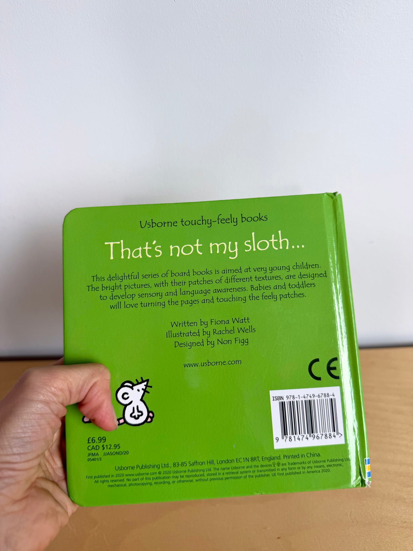 That's Not My Sloth... Book / 0-2 years