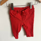 H&M Red Dotted Pants / 4-6m