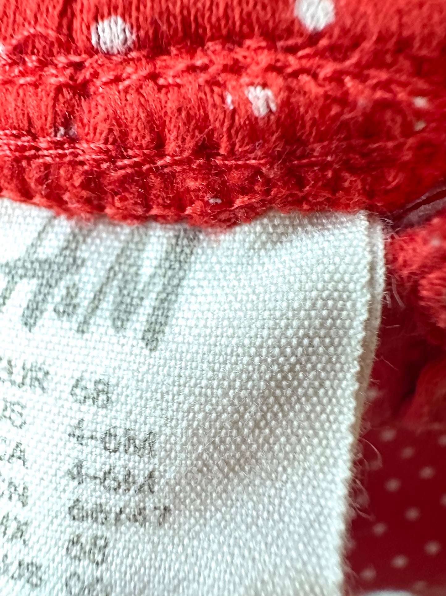 H&M Red Dotted Pants / 4-6m