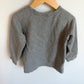 Whistle & Flute Grey Smiley Crewneck (PLAY) / 5-6 years