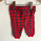 Organic Buffalo Plaid Pants / 3-6m