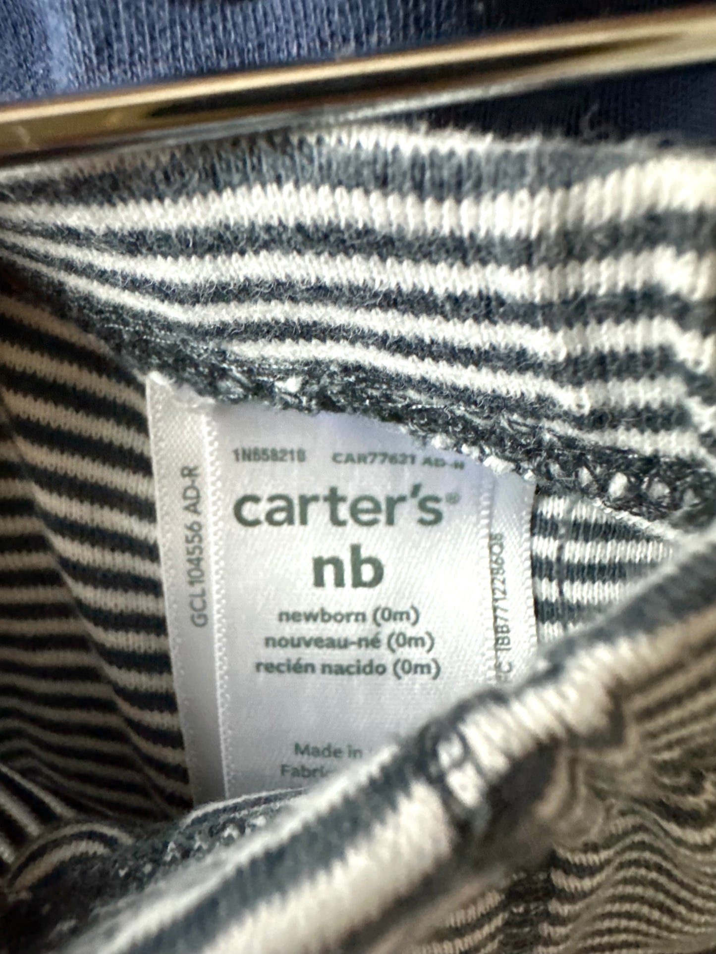 Newborn Striped Pants / 0m