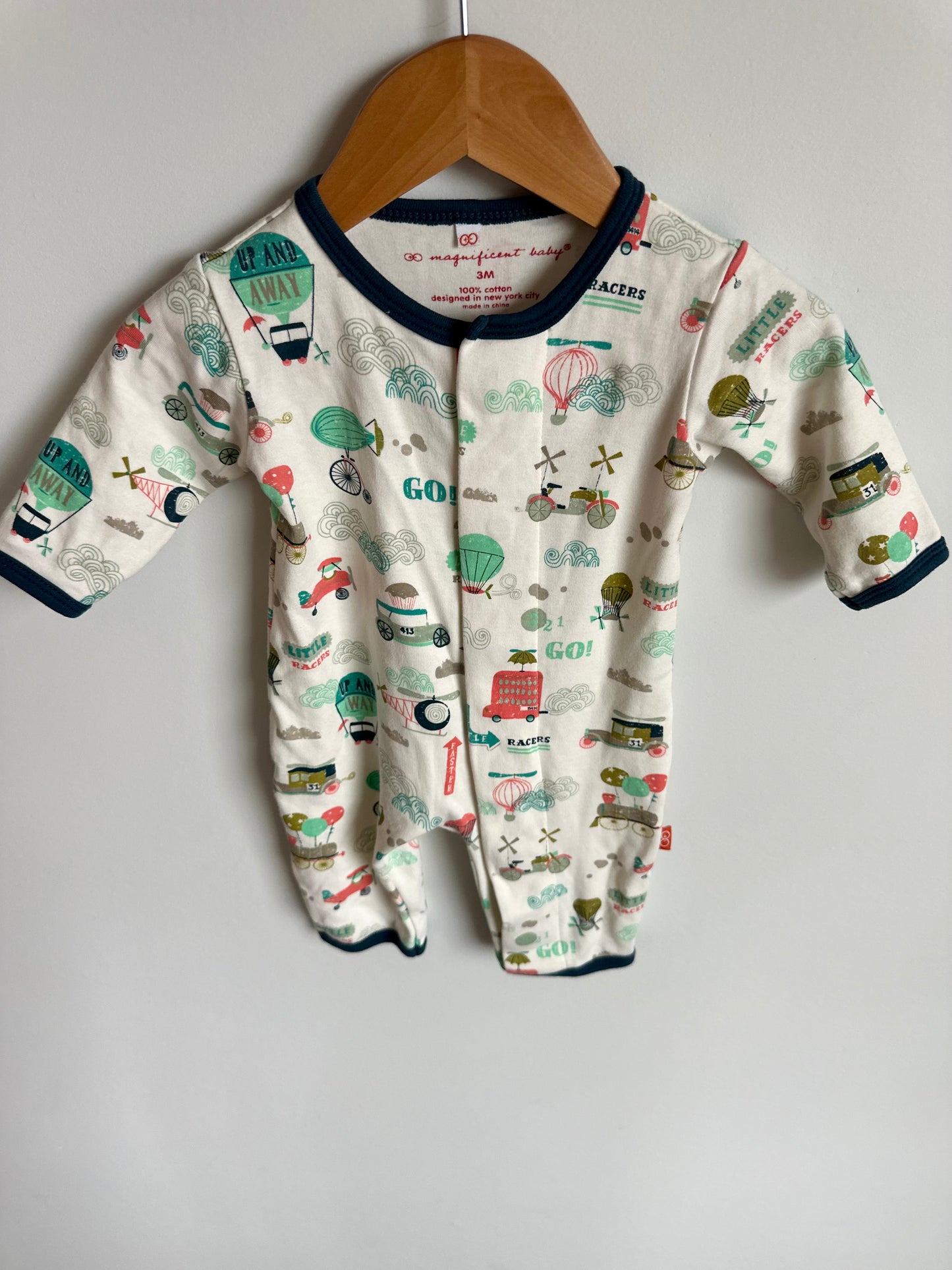 Air Balloon Magnetic Snap Sleeper / 3m