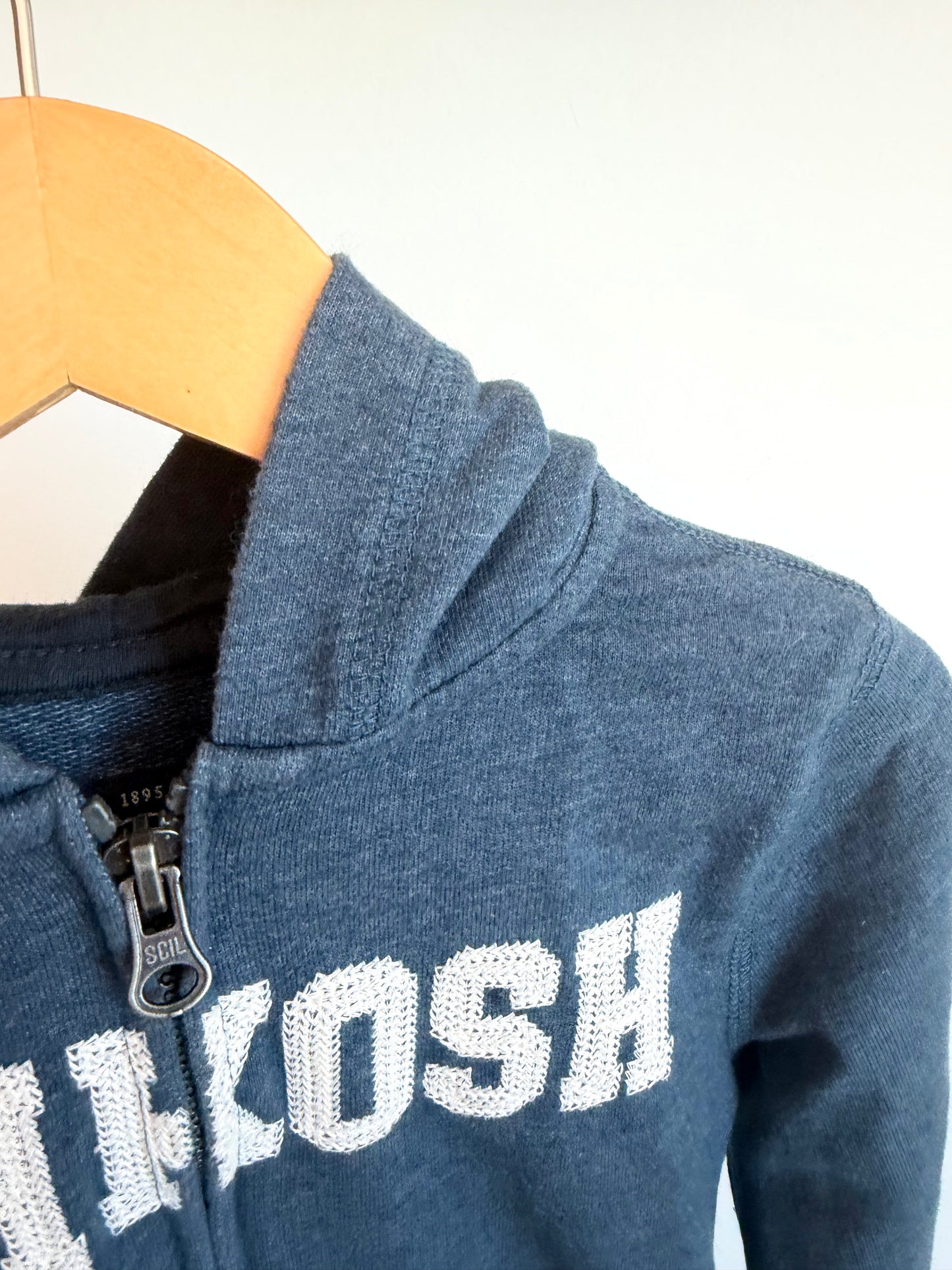 OshKosh Blue Zip Sweater / 5T
