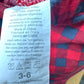 Organic Buffalo Plaid Pants / 3-6m