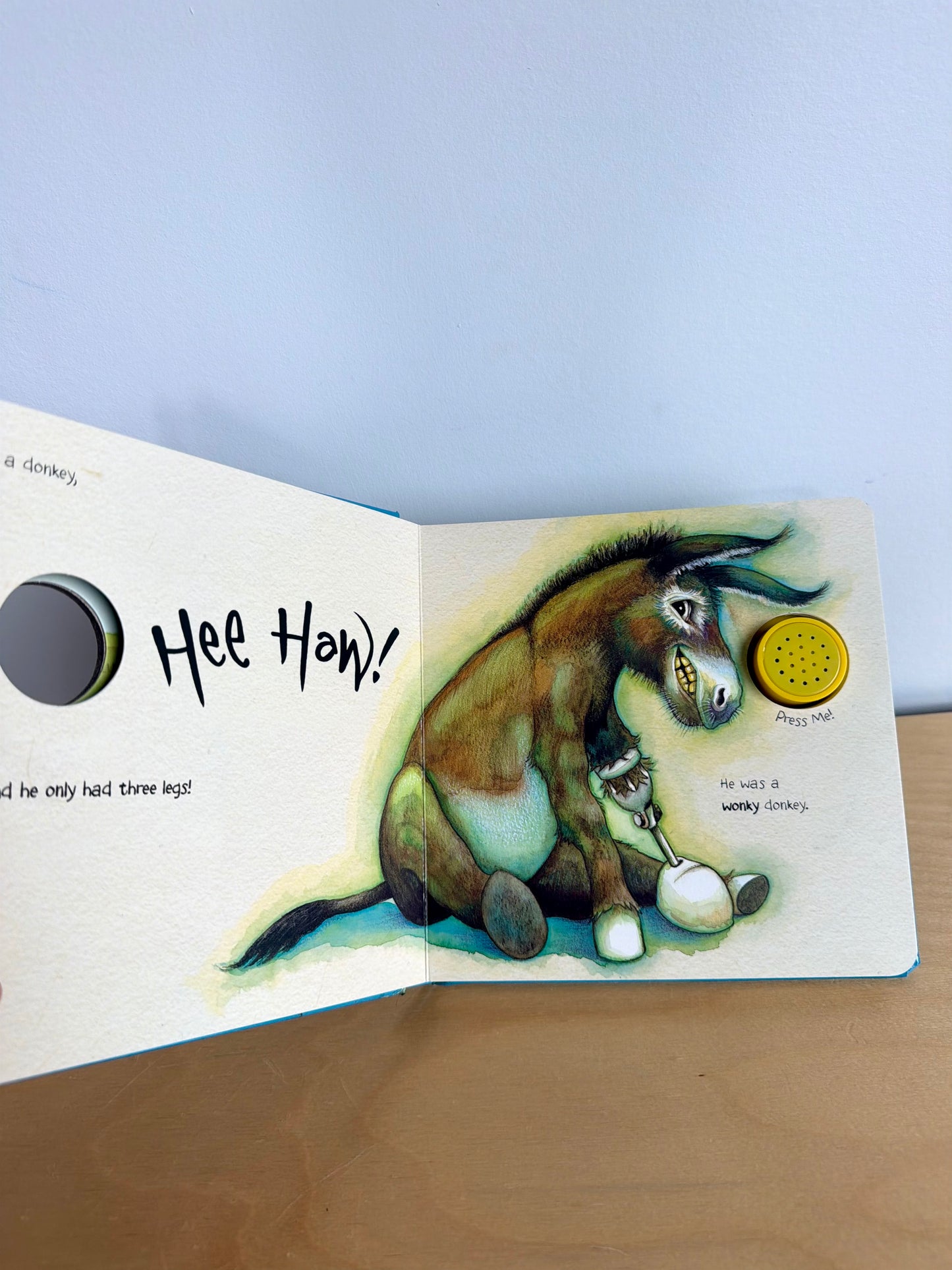 The Wonky Donkey Sound Book / 0-3 years (No Shipping)