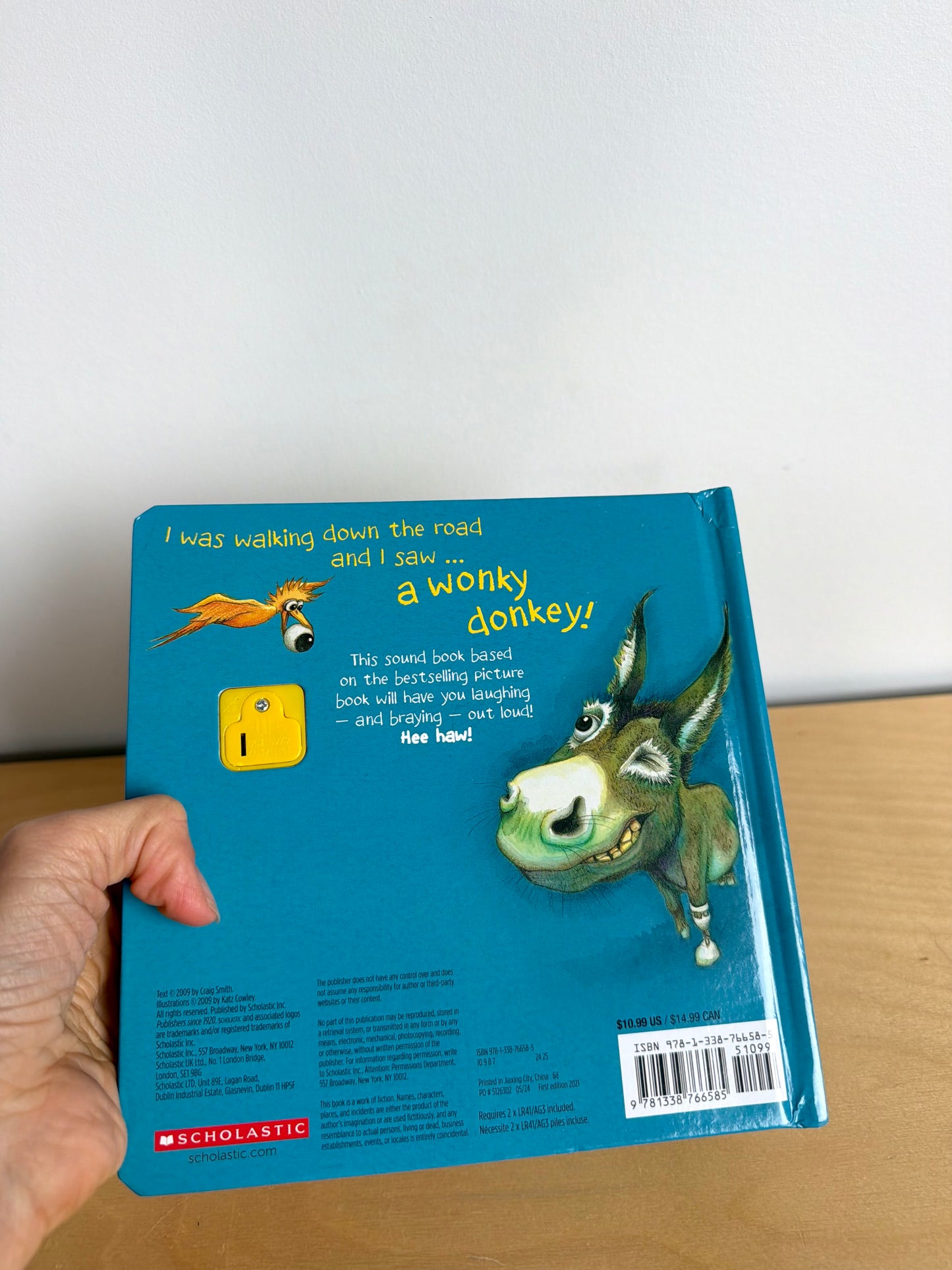 The Wonky Donkey Sound Book / 0-3 years (No Shipping)