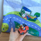 Bluey Mat Map + Car (No Shipping)