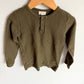 The Simple Folk Green Waffle Top (PLAY) / 3T