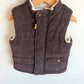 Deux par Deux Brown Vest / 4T