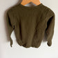 The Simple Folk Green Waffle Top (PLAY) / 3T