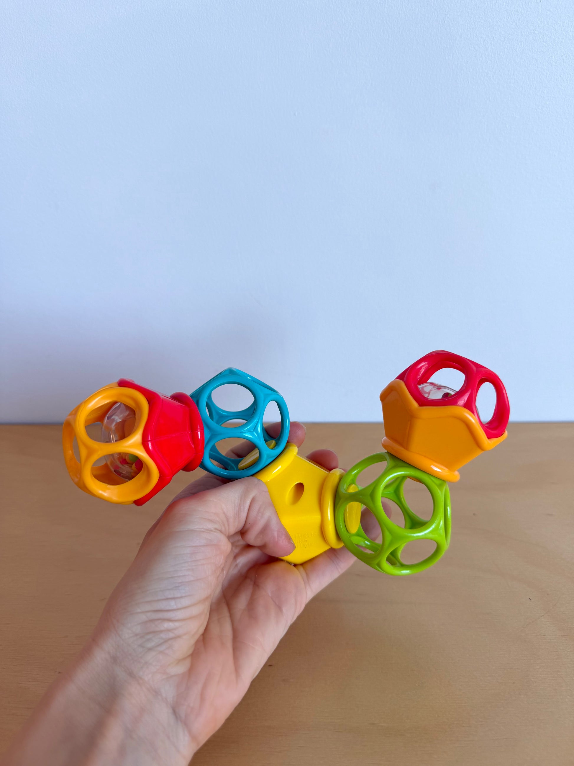 Oball Clicky Twister Easy Grasp Rattle (No Shipping) – Little Bloom