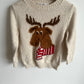 H&M Reindeer Cream Sweater / 2-4T