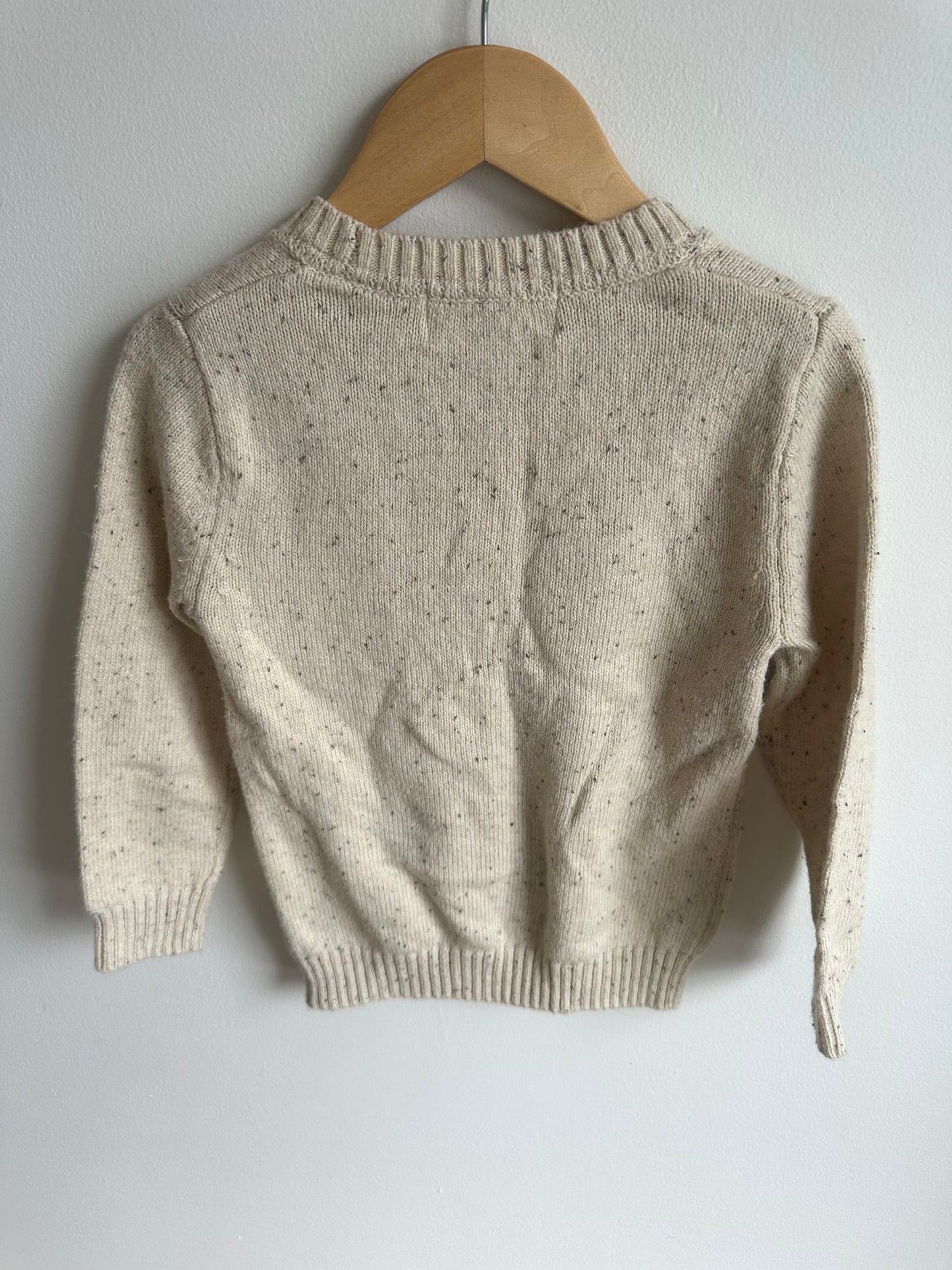 H&M Reindeer Cream Sweater / 2-4T