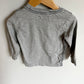 Grey Long Sleeve Pocket Top / 2T