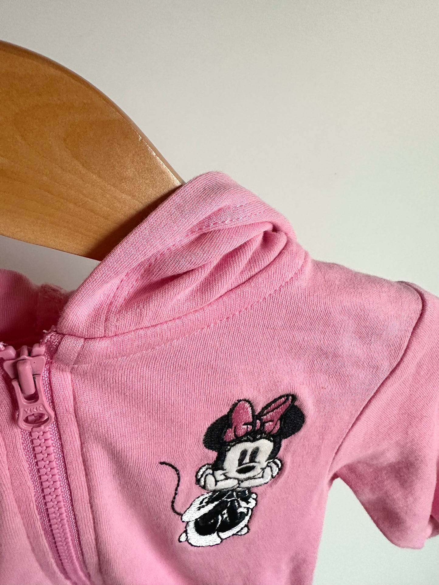 Pink Minnie Mouse Hoodie / 3m
