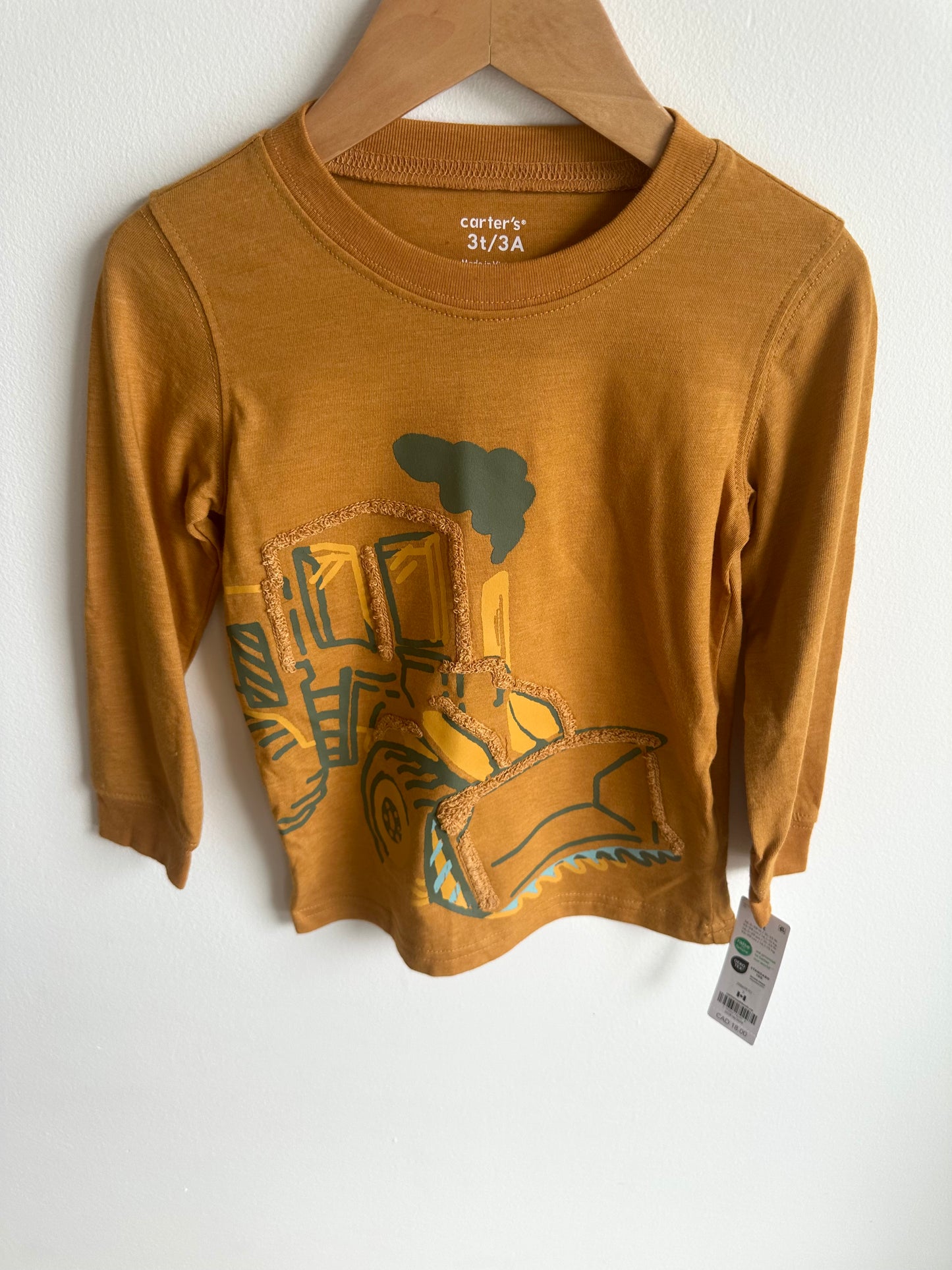 Tractor Longsleeve Top (With Tags) / 3T