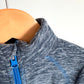 Blue Zipper Sweater with Red Trim / 2T