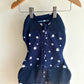 Happiest Baby Navy Moons Swaddle / 5-12lbs