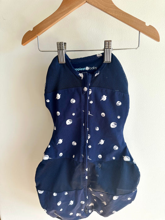 Happiest Baby Navy Moons Swaddle / 5-12lbs