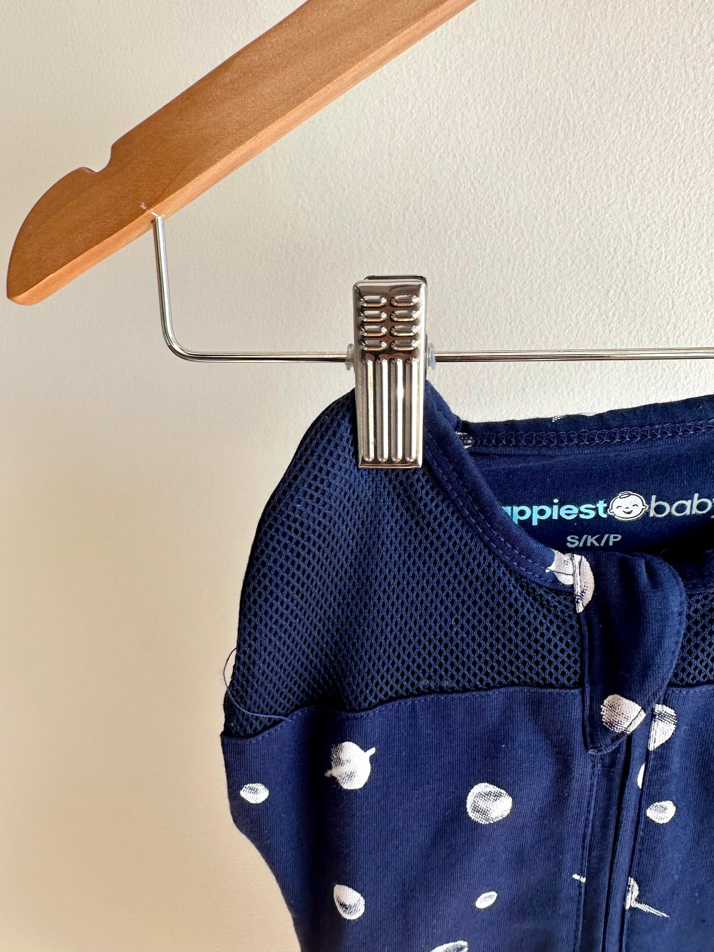 Happiest Baby Navy Moons Swaddle / 5-12lbs