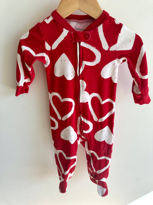 Red Heart Sleeper / 9m