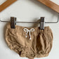 Brown Bloomer Shorts / 0m