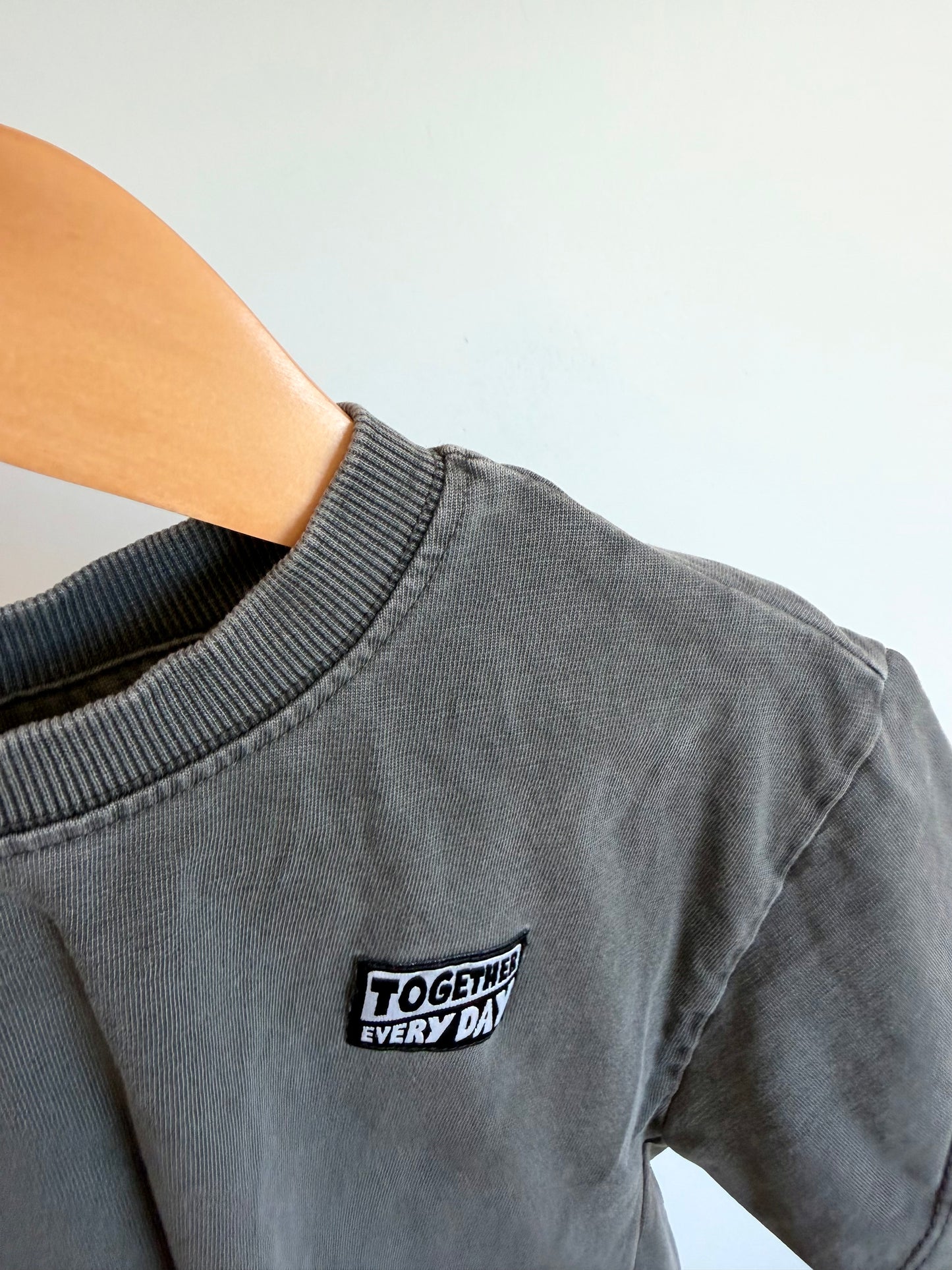 Zara Charcoal "Together Every Day" T-shirt / 4T
