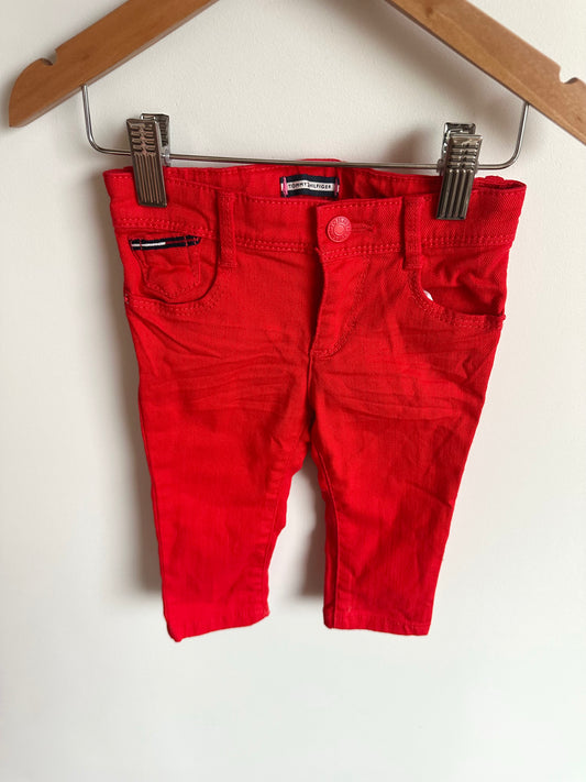 Red Skinny Jeans / 12m