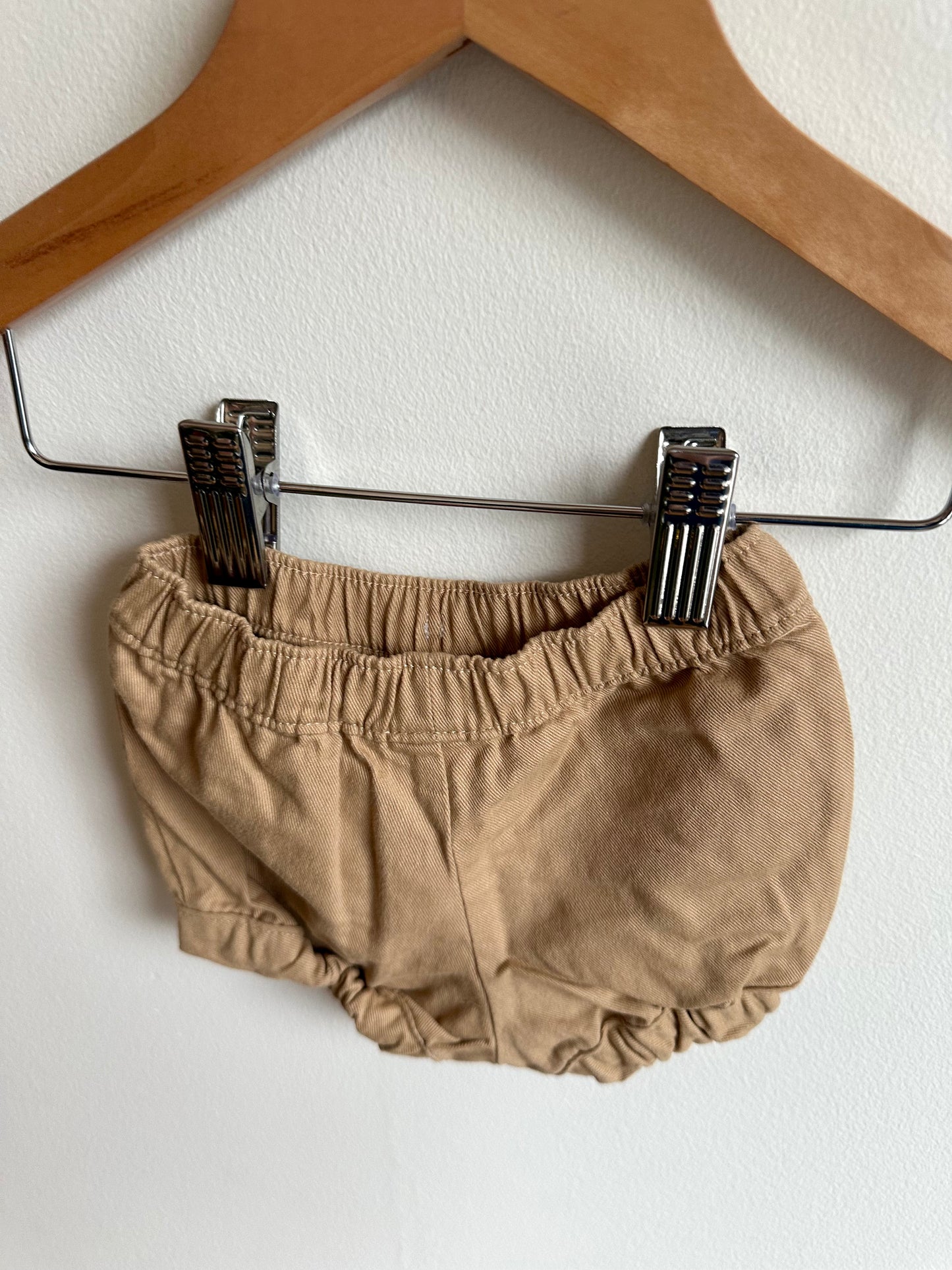 Brown Bloomer Shorts / 0m