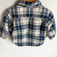 Blue Plaid Shacket / 2T
