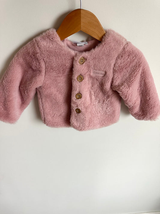 CK Blush 3 Piece Set - Top, Pants + Sweater  / 12m