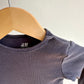 H&M Organic Ribbed Bodysuit / 12-18m