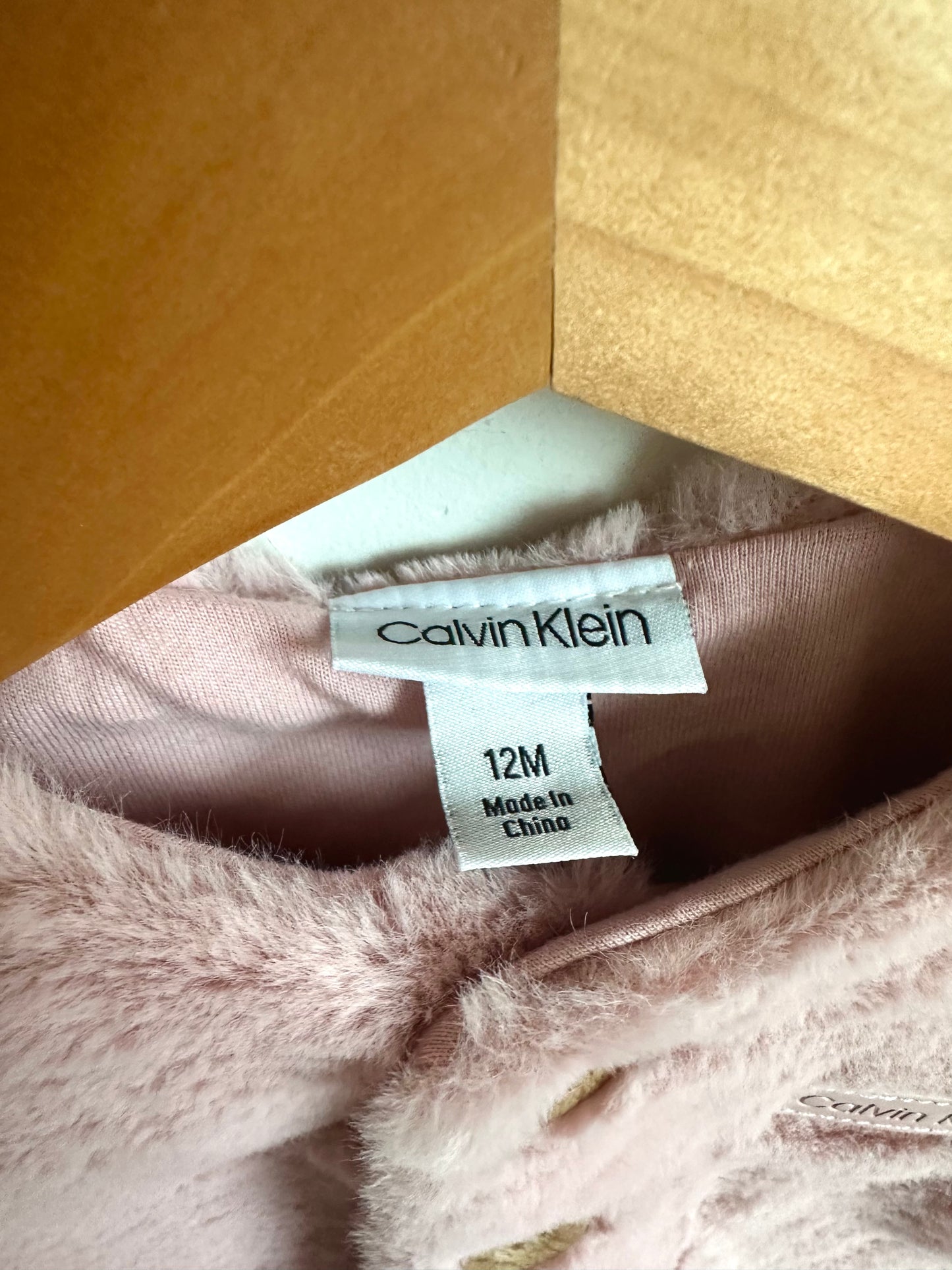 CK Blush 3 Piece Set - Top, Pants + Sweater  / 12m