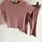 CK Blush 3 Piece Set - Top, Pants + Sweater  / 12m