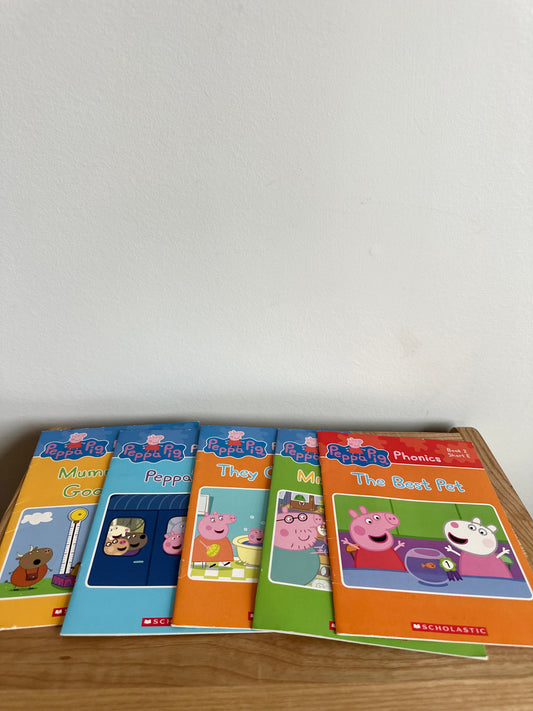 Peppa Pig Phonics Books / 3-5 years